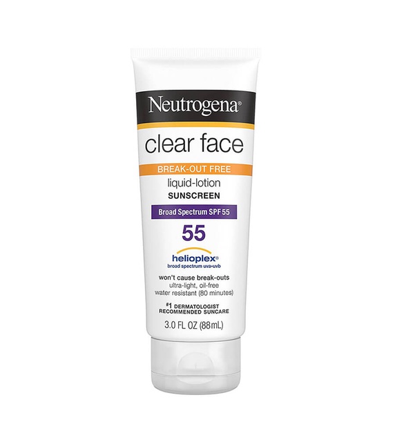 Kem chống nắng dành cho da nhờn mụn Neutrogena clear face broad Spectrum spf50 | BigBuy360 - bigbuy360.vn