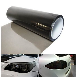Phim Vinyl Màu Đen Dán Đèn Pha Xe Hơi 30cm X 100cm