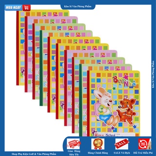 Vở ô ly Hồng Hà Bạn nhỏ 4 ô ly 6 sao mã 0509