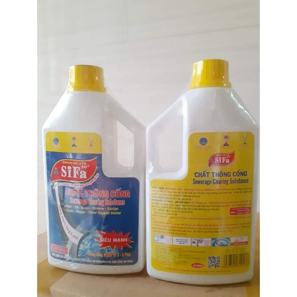 Chất Thông cống Sifa 1.4 kg siêu mạnh