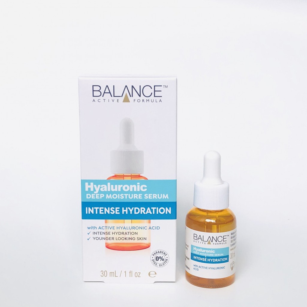 Tinh Chất Cấp Nước Balance Active Formula Hyaluronic Deep Moisture Serum