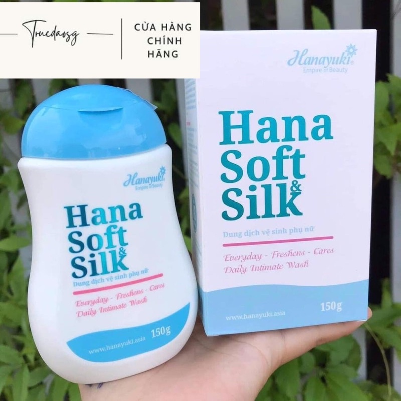 Dung Dịch Vệ Sinh Hanayuki Chính Hãng_ DDVS Hanayuki, Dung Dịch Vệ Sinh Phụ Nữ Hana Soft Silk Hanayuki