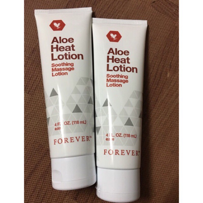 Kem xoa bóp làm nóng không chứa cồn aloe heat lotion