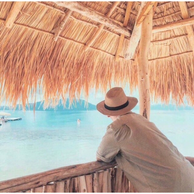 Nón cối thời trang panama hottren 2019
