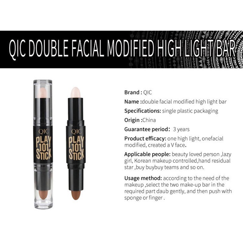 Bút highlight tạo khối che khuyết điểm QIC | BigBuy360 - bigbuy360.vn