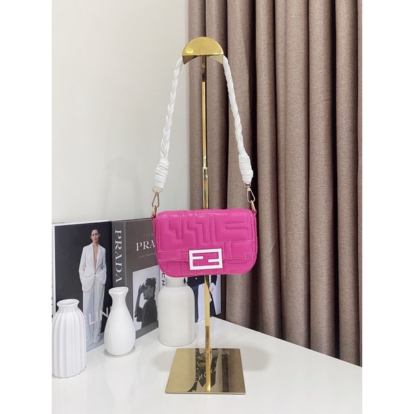 Túi Xách Nữ Fendi FF kèm dây đeo chéo🚛Freeship🚛
