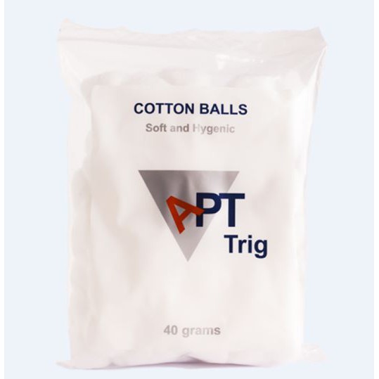 Bông Gòn Viên  APT-Trig Hỗ Trợ Rửa, Lau Sạch, Băng Vết Thương Thái Lan (40g)