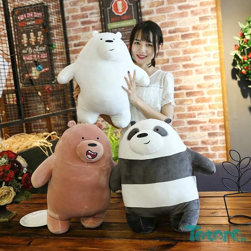 Gấu bông We Bare Bear đứng thẳng nhí - 20cm