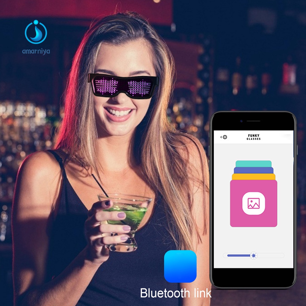 Mắt kính bluetooth có đèn LED làm quà tặng sinh nhật độc đáo
