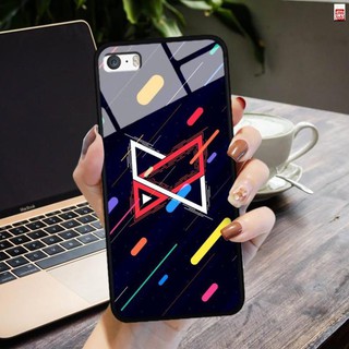 Ốp lưng kính 3D Iphone 5/5S/5SE cute