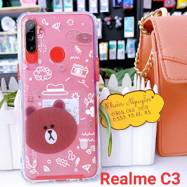 Ốp lưng Realme C3 hình thú