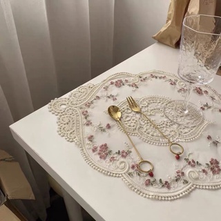 Khăn ren kiểu Pháp cổ điển trang trí -99de_cor-