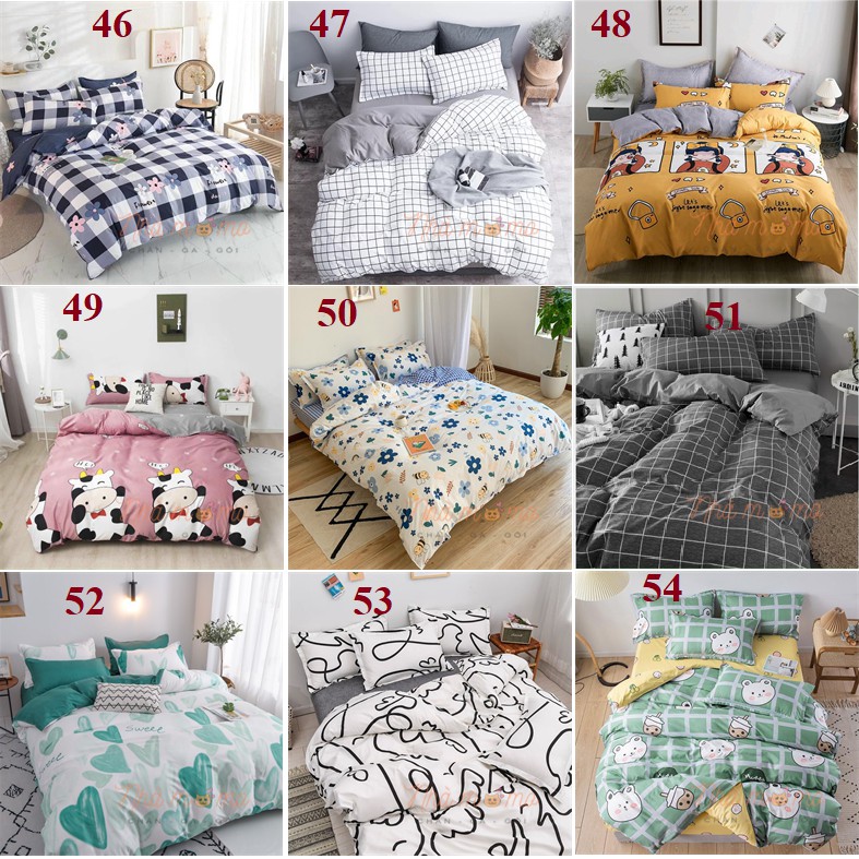 BỘ CHĂN GA GỐI COTTON POLY HOT TREND 2020 - HÀNG NHẬP KHẨU - CHAT CHỌN MẪU | BigBuy360 - bigbuy360.vn