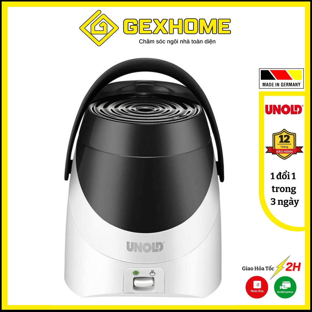 Nồi cơm điện Mini UNOLD 58315. Dung tích 1.3L dành cho 2-3 người ăn [Hàng Đức Chính hãng]