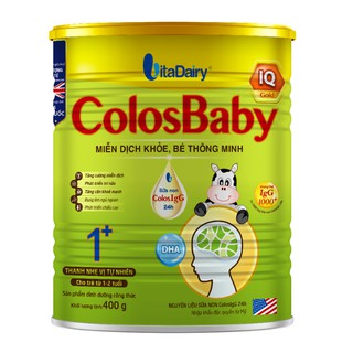 Sản phẩm dinh dưỡng công thức colosbaby iq 1+ 400g - s