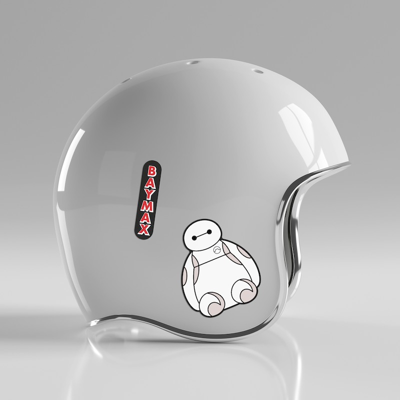 Sticker decal single hình dán lẻ STICKER FACTORY - Chủ đề Baymax