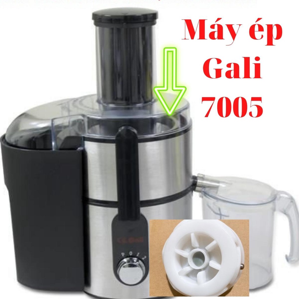 Linh kiện nắp chụp, lưới ép, nhông đầu motor máy ép trái cây Gali 7005 hàng chính hãng thay thề yên tâm Moon store