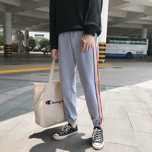 Quần Jogger Nam Nữ Thun Da Cá “ 7 màu “ | BigBuy360 - bigbuy360.vn