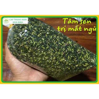 [NHÀ LÀM] 1kg Tâm sen khô loại 1 trị mất ngủ (tim sen khô)