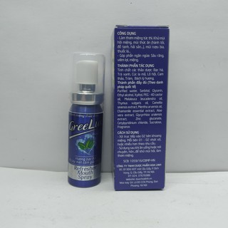 Greelux Xịt thơm miệng thảo dược 12ml