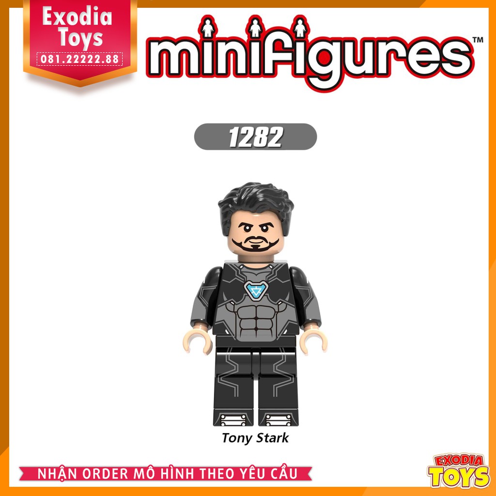 Xếp hình Minifigure Marvel Biệt đội siêu anh hùng Avengers Endgame - Đồ Chơi Lắp Ghép Sáng Tạo - XINH X0260