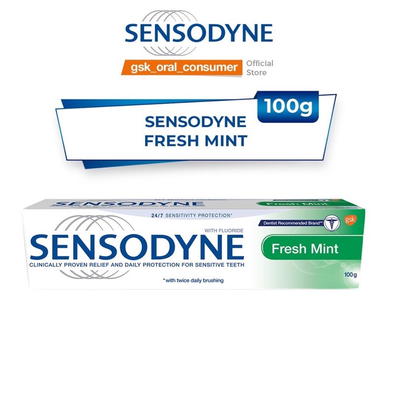 [Chính hãng] Kem đánh răng chống ê buốt Sensodyne Fresh Mint