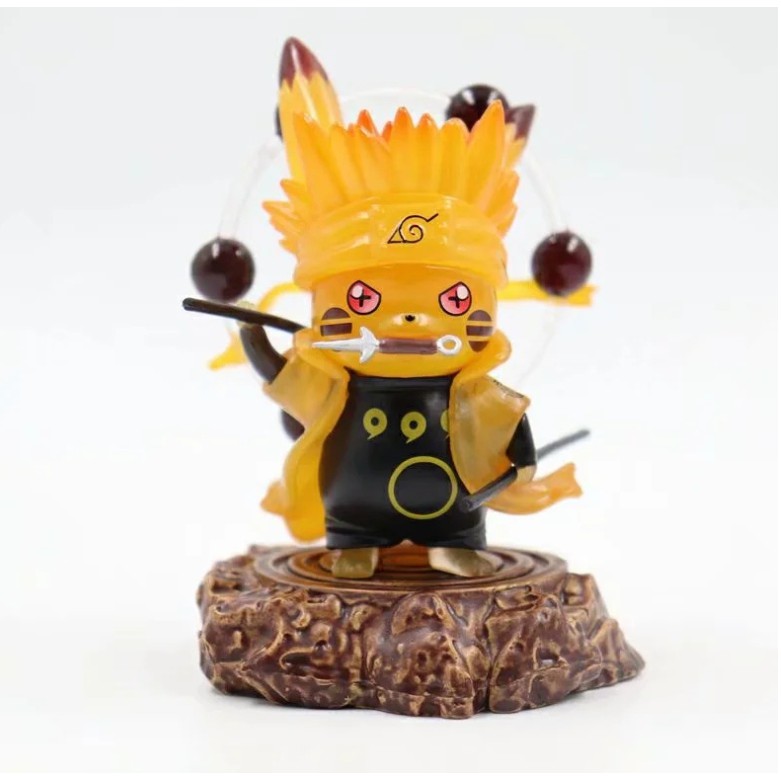 Mô Hình Figure Naruto Pikesmon cosplay tuyệt chiêu đẹp dễ thương đủ loại