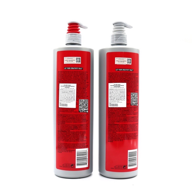 Bộ Dầu Gội Xả Tigi Đỏ - Xanh Mẫu Mới 970ml - Dầu Gội Xả Tái Sinh Và Siêu Phục Hồi Tigi 2021 Chính Hãng | BigBuy360 - bigbuy360.vn