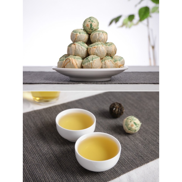 Trà Phổ Nhĩ Sống Băng Đảo Long Châu (01 Viên Dùng Thử, Sản Phẩm Tốt Cho Sức Khỏe)