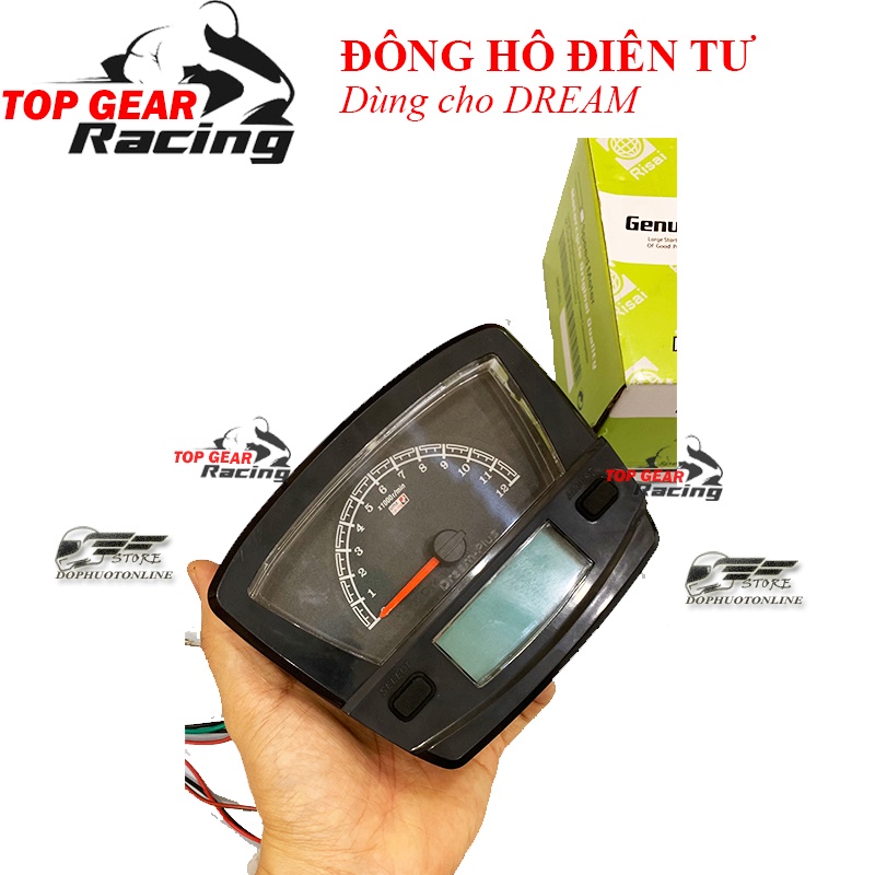 Đồng Hồ Điện Tử Dream Kiểu Uma Plus Lắp Như Zin &lt;TOPGEAR&gt;