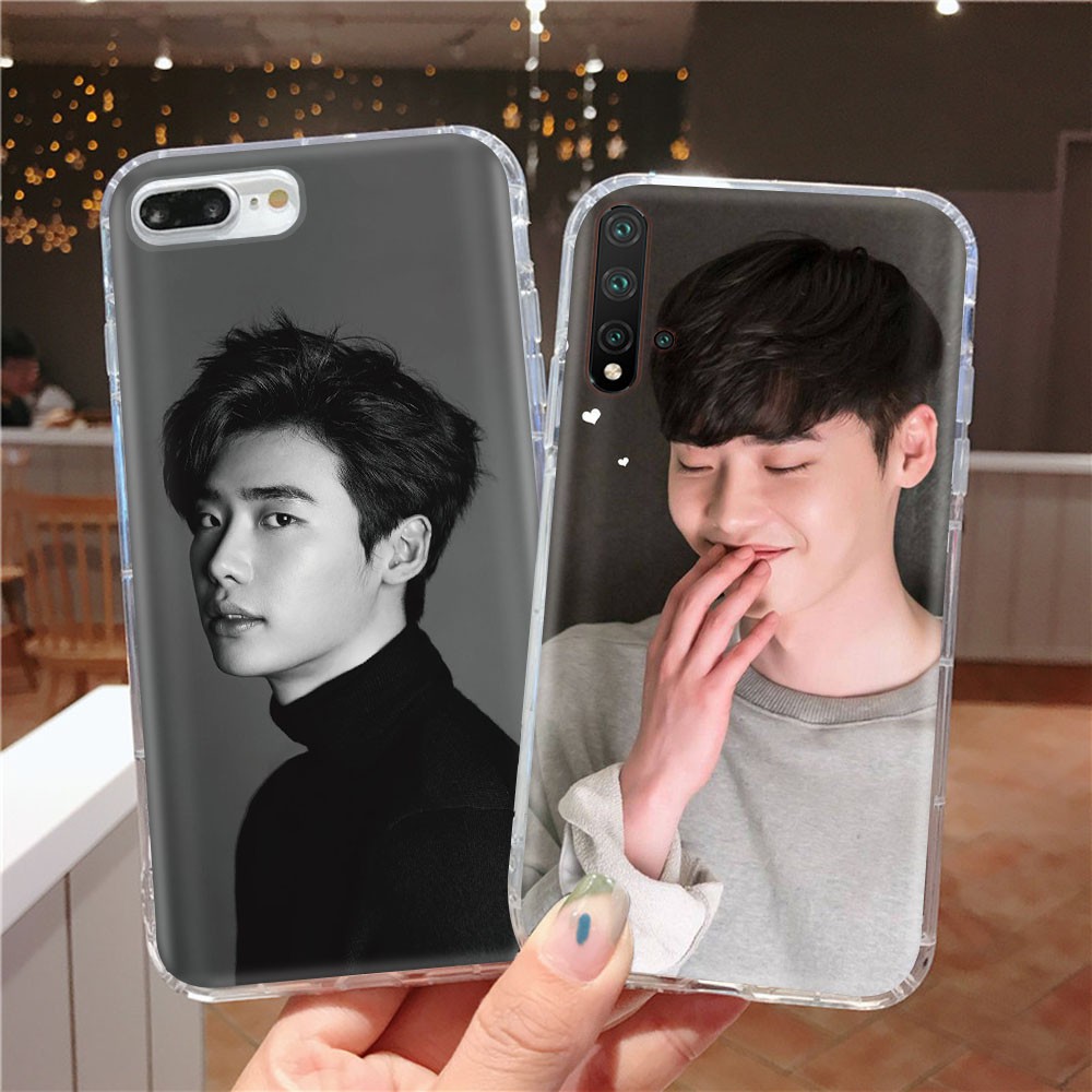 Ốp Lưng Trong Suốt At64 Lee Jong Suk Cho Asus Zenfone Shot 4 Selfie Max Pro M1 M2 Plus