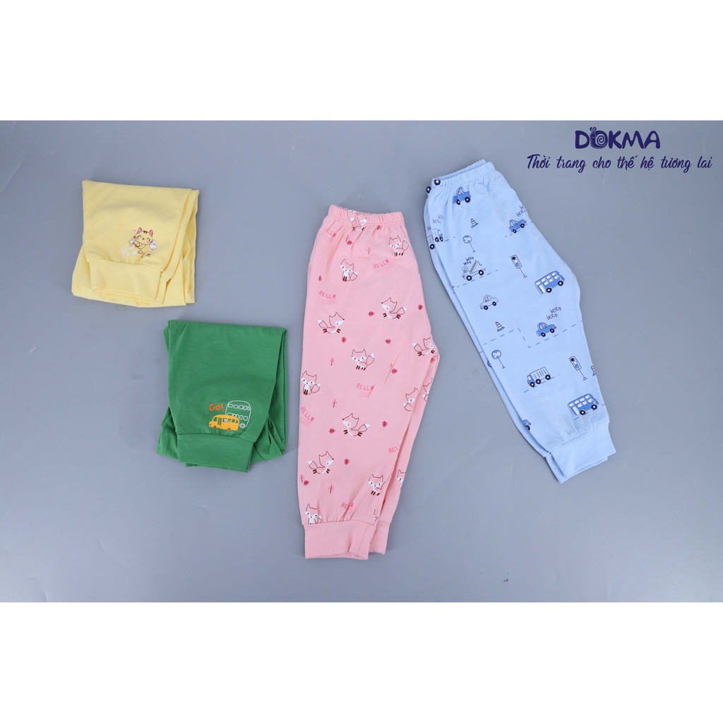 DB608Q Quần dài sơ sinh Dokma (9-36M)