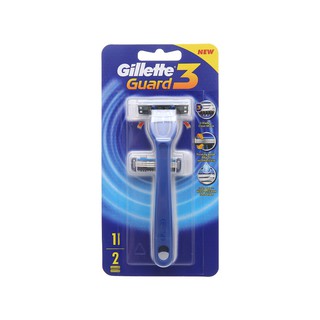 Combo 1 cán dao và 1 lưỡi cạo Gillette Guard3 2Up (Guard 3 lưỡi)