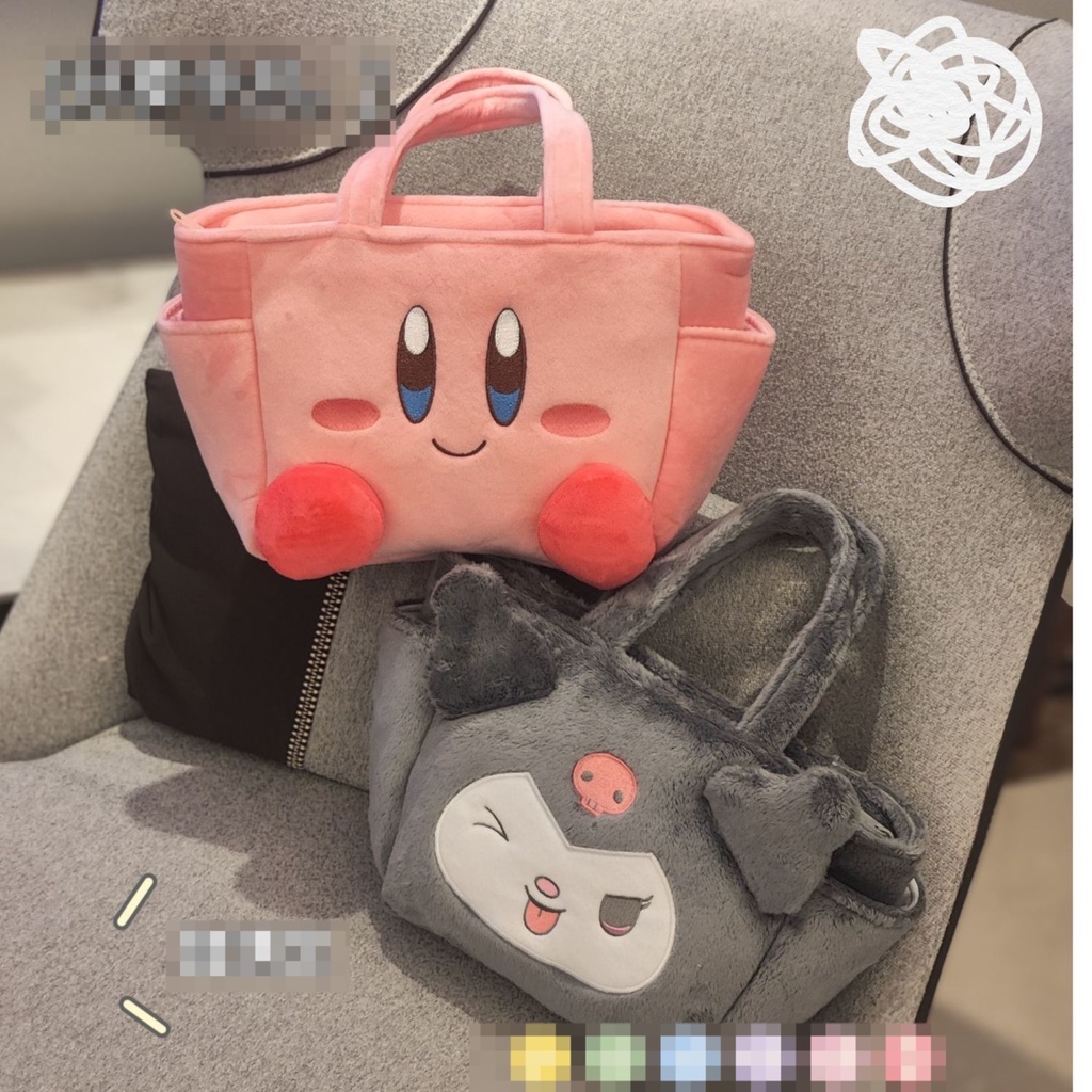 Túi Xách Tay Đựng Đồ Ăn Trưa Họa Tiết Kuromi Dễ Thương Dành Cho Nữ
