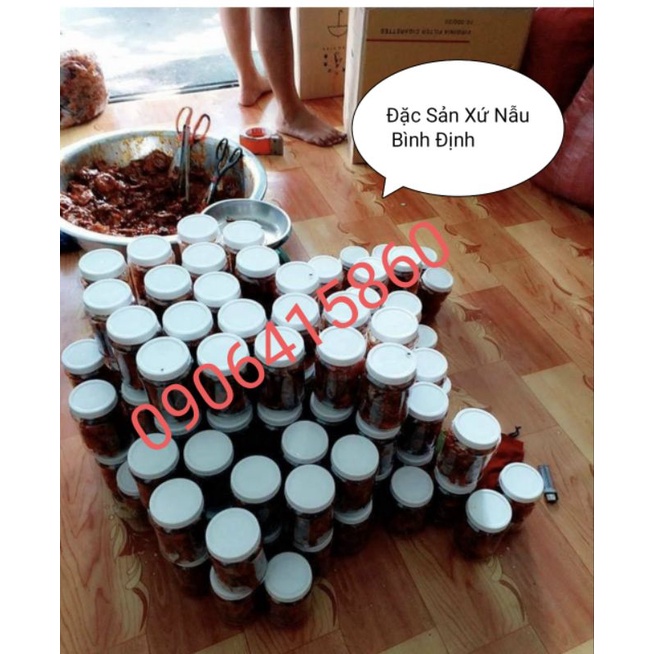 MỰC  CÂU RIM TƯƠNG ỚT  ĐẶC SẢN QUY NHƠN - BÌNH ĐỊNH