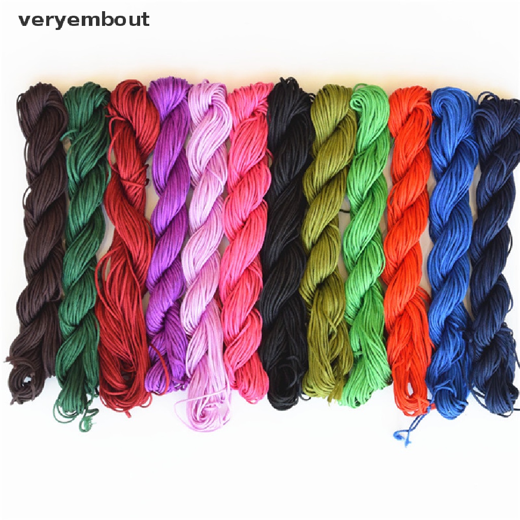Cuộn Dây Nylon 25M 1mm Làm Trang Sức Thời Trang