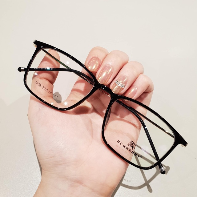 Gọng kính mắt vuông thời trang 1208 BucShop dành cho nam nữ
