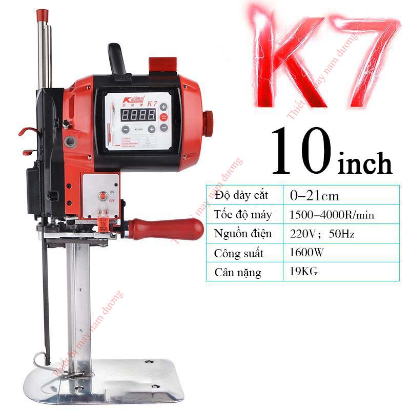 Máy Cắt Vải Đứng điện tử &gt; Cầm Tay KASIMAN 8 Inch k7 1600W  &gt; may cắt vải công nghiệp