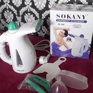 Máy Xông Mặt Nóng Kiêm Bàn Ủi Hơi Nước Sokany