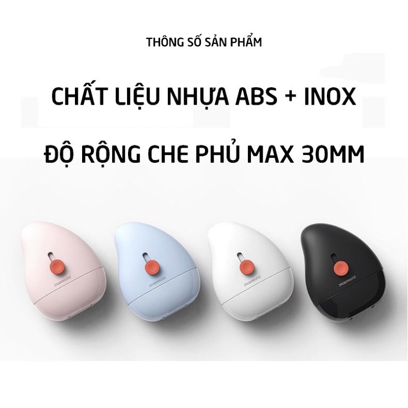 Con Lăn Mực 2IN1 Giúp Che Tên Sản Phẩm, Thông Tin Đơn Hàng , Tài Liệu Kiểu Dáng Gấu Siêu Dễ Thương K177