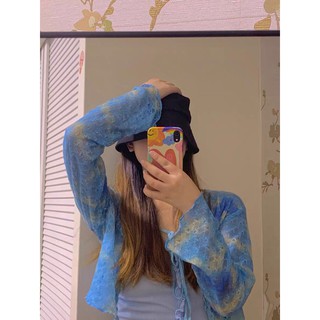 Áo khoác Cardigan phong cách ulzzang giống như nhóm mặc