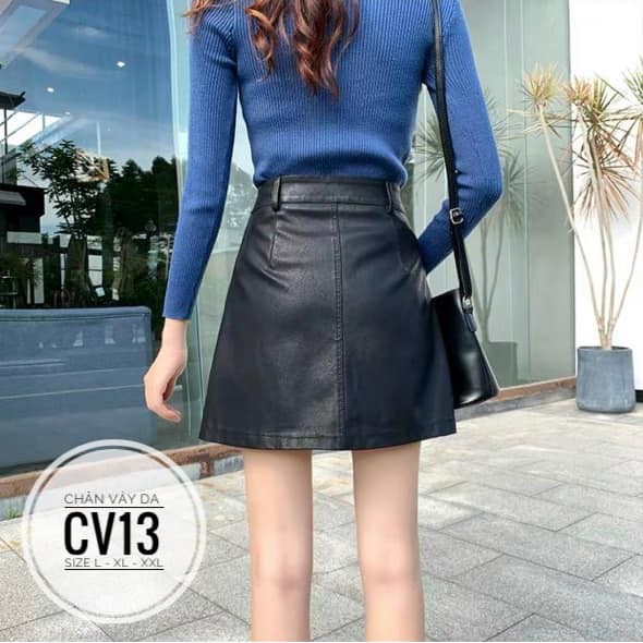 (CÓ ẢNH THẬT) BIGSIZE Chân váy da CV13 | BigBuy360 - bigbuy360.vn