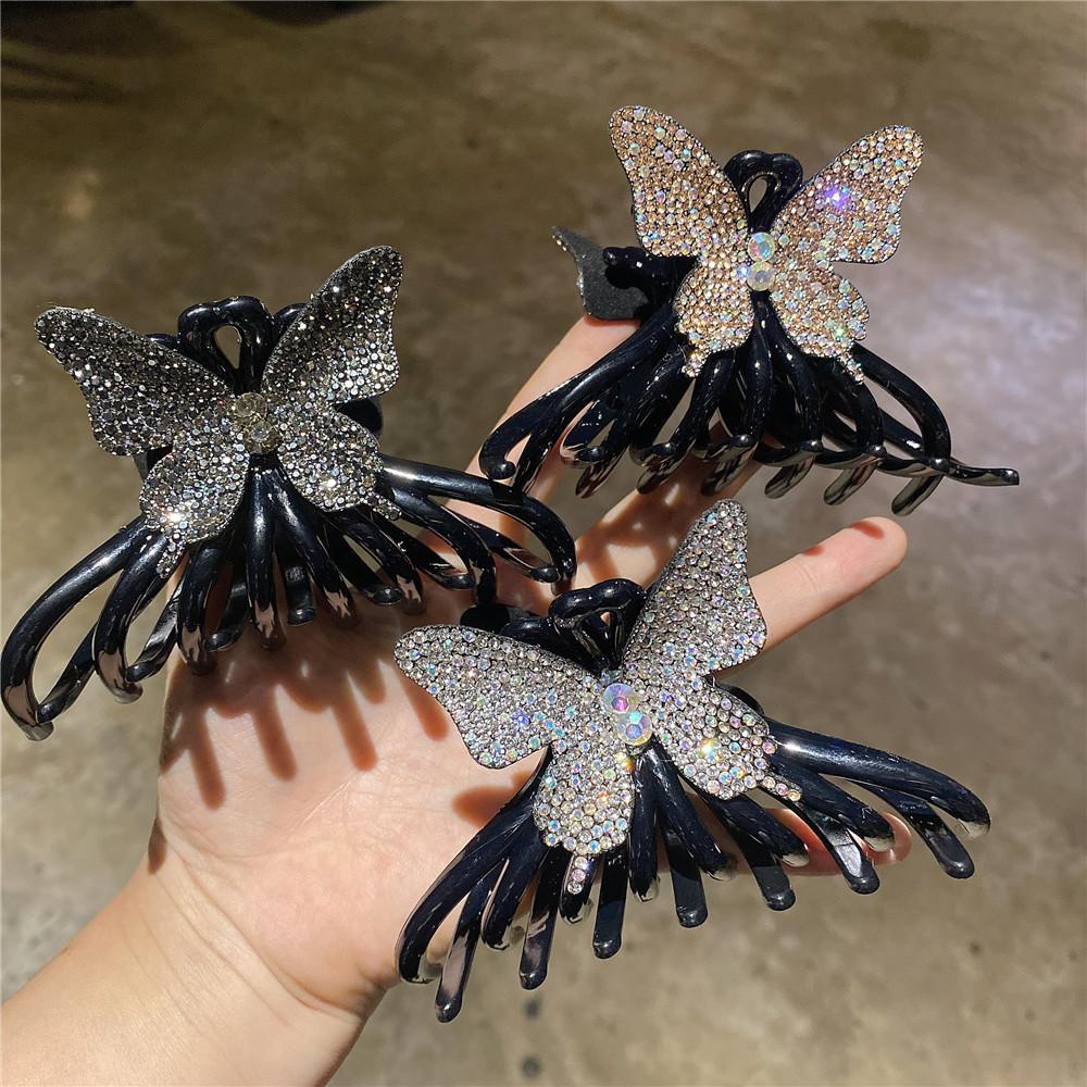 Kẹp Tóc Móng Vuốt Hình Bướm Phong Cách Hàn Quốc Ngọt Ngào|Kẹp Tóc Đẹp Mắt Cho Nữ