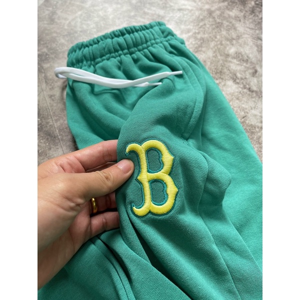 Quần jogger NY, Quần nỉ dài pants MLB Ny basic trơn một màu đơn giản đẹp