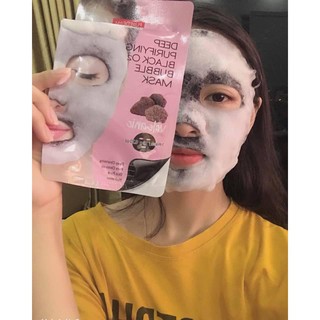 SIÊU HOT Đến Từ Hàn Quốc - Mặt nạ giấy sủi bọt thải độc tố bán chạy nhất tại Hàn Quốc