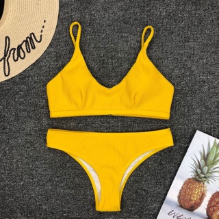 Bikini Basic Tôn Dáng Chất Vải Mới Dầy Dặn Chuẩn Form Không Gọng Thoải Mái Mà Vẫn Tôn V1