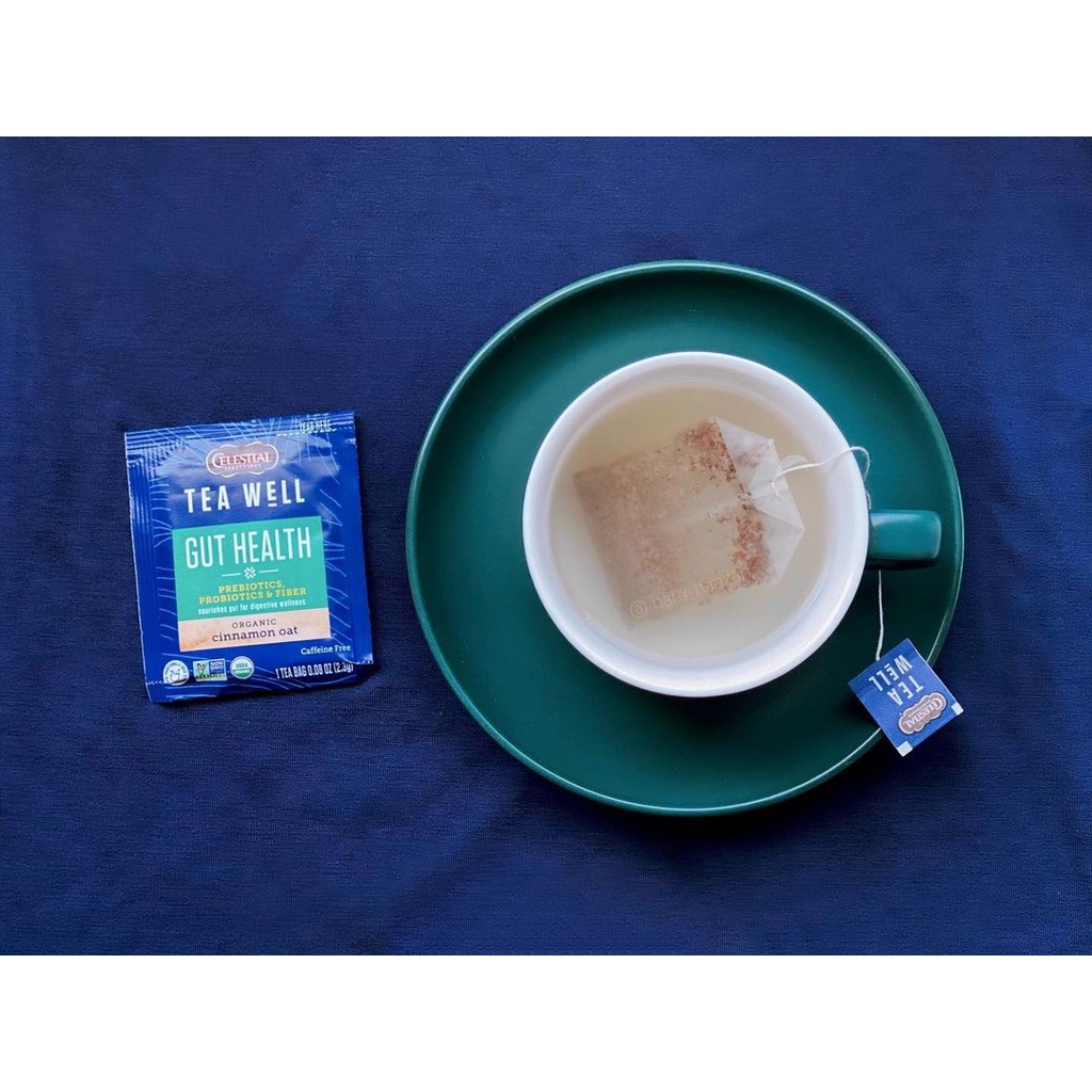 Set 5 gói lẻ trà túi lọc Celestial Seasonings (hàng Mỹ) hỗ trợ tiêu hóa, giấc ngủ, giảm stress, tăng đề kháng