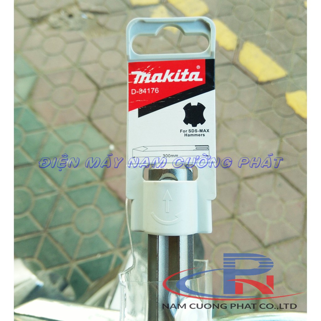 MŨI ĐỤC NHỌN SDS-MAX 300MM MAKITA D-34176