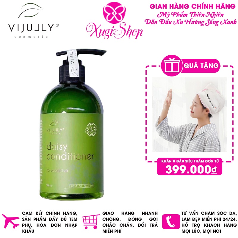 Dầu xả phục hồi tóc Vi Jully Daisy Conditioner 280 ml