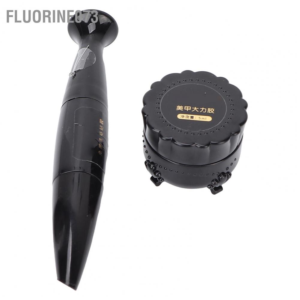 Keo dán móng tay Rhinestone Chuyên nghiệp tại nhà Salon Keo để trang trí hạt (8ml + 5ml)